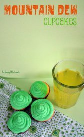 Mountain Dew Cupcakes