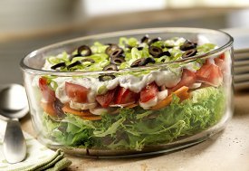 Company Buffet Layered Salad