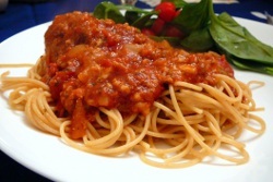 Comforting Slow Cooker Turkey Meatballs/Meat Sauce