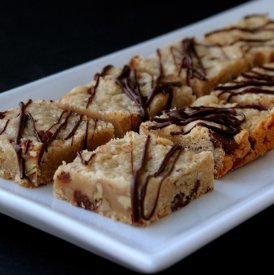 Chewy Chocolate Toffee Bars