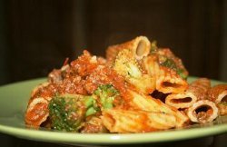 Beyond Easy Beefy Rigatoni