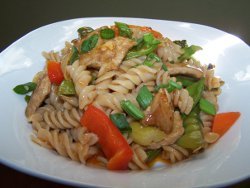 Asian Pork and Noodle Skillet