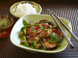 Chinese Chicken Walnut Stir Fry