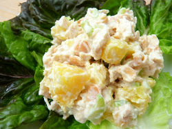 Healthy Tropical Chicken Salad