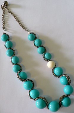 Swiveling Spheres Necklace