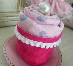 Burp Cloth Cupcakes
