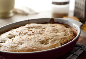 Beef and Cornbread Cake