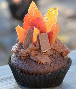 Campfire Cupcakes Campfire Cupcakes