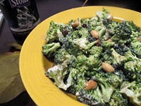 Vegetarian Broccoli Salad Recipe