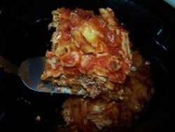 Slow Cooker Baked Pasta