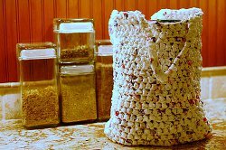 Plarn Grocery Tote Plarn Grocery Tote