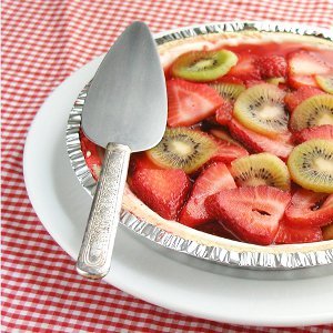 Frozen Strawberry Kiwi Pie