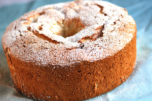 Heavenly Lemon Angel Food Cake