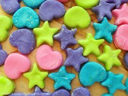 Homemade Candy Hearts and Stars