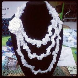 Chiq Crochet Wedding Necklace