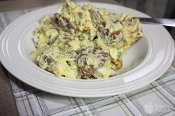 Easy Mayo-less Potato Salad Recipe