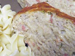 Bacon Cheeseburger Turkey Meatloaf