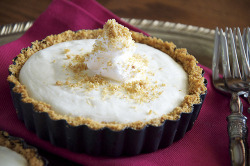Mini Meyer Lemon Cream Pies with Cool Whip Topping