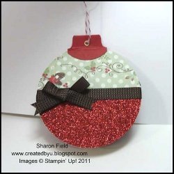 Santa's Key Ornament Card