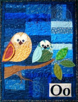 Quilted Owl Wall Hanging