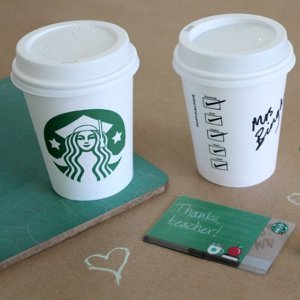 Starbucks Cup Teacher Appreciation Gift