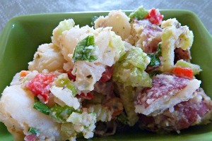 Mayo and Egg Free Potato Salad Recipe