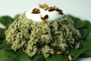 Spinach and Rice Casserole
