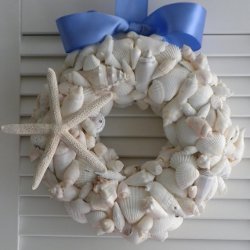 Beach Seashell Wreath Beach Seashell Wreath