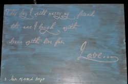 Commemorative Message Board