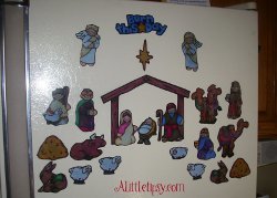 Nativity Magnets