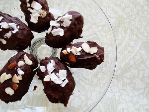 Little Coconut Chocolate Bars