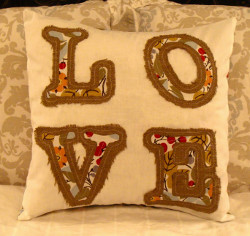 Vintage Love Pillow