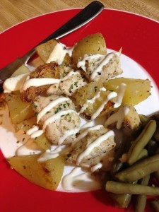Chicken Breasts with Potatoes