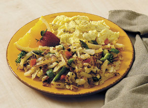 Garden Veggie Hash Browns