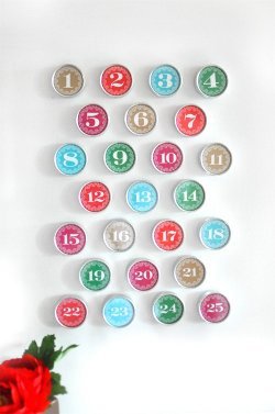 Magnetic Holiday Advent Calendar