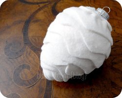 Felt Pinecone Ornament Felt Pinecone Ornament