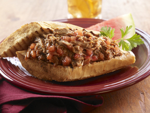 Pulled Pork and Watermelon BBQ Sauce