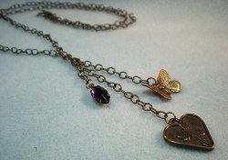 Three's a Charm Cluster Necklace