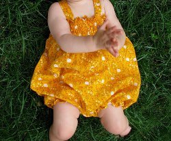 Adorable Baby Summer Sunsuit