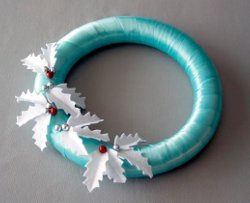 Felt Ribbon Wreath