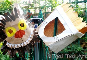 Wild Things Paper Costumes
