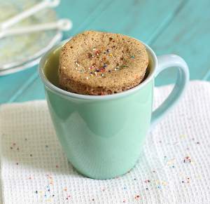 Crazy Fast Cake Batter Mug Cake