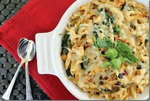 Broccoli Rabe and Sundried Tomato Pasta Bake