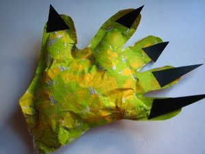 Three-Dimensional Monster Hands