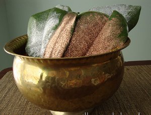 Shimmering Thankful Tree Leaves.