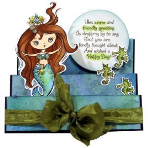 Mermaid Princess Pop Up Card