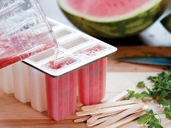 Sweet Syrup Watermelon Popsicles