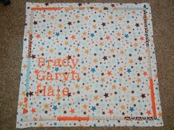Starry Baby Name Quilt