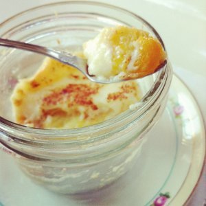 Peaches and Cream Coffee Cake