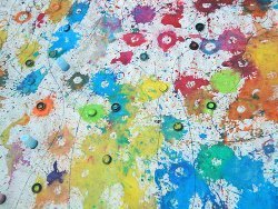 Splatter Art Paint Bags